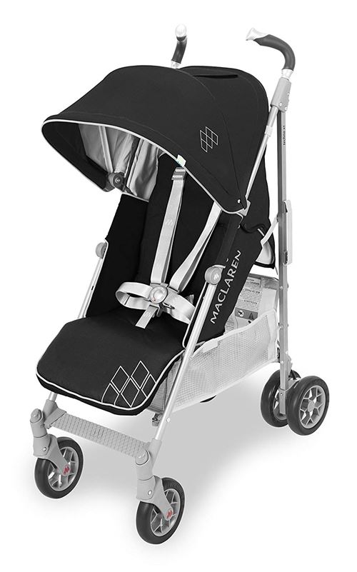 MACLAREN TECHNO XT Poussette Pliable/Multifonctionnelle Noir/Argent