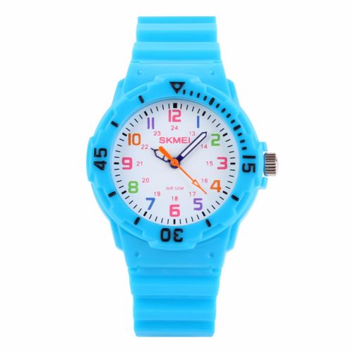 Montre Enfant imperméable Sport Bleu Clair