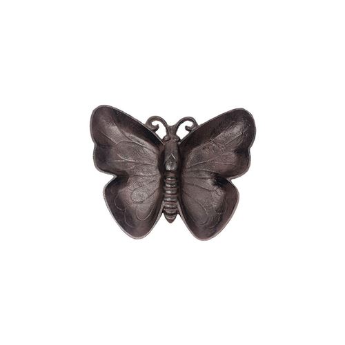 Comparer les prix de La Grande Prairie - Mangeoire à poser en fonte papillon 26 cm