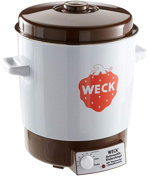 Weck WAT 14 Stérilisateur électrique 2000 Watt sans minuterie Email 230V (Import Allemagne)