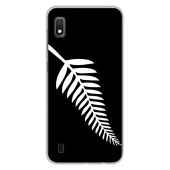 Coque en silicone imprimée compatible Samsung Galaxy A10 Drapeau All-black - 1