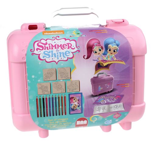 Multiprint jeu de couleurs Shimmer & Shine rose 19 pièces