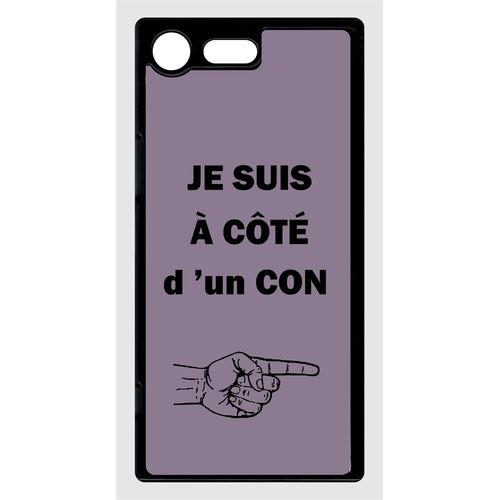 Coque Sony Xperia Xz Premium Con Sur Fond Violine