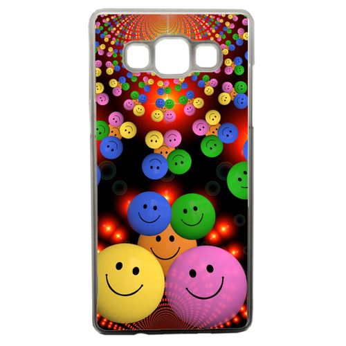 Coque Smiley Mania Compatible Samsung Galaxy A5 Transparent
