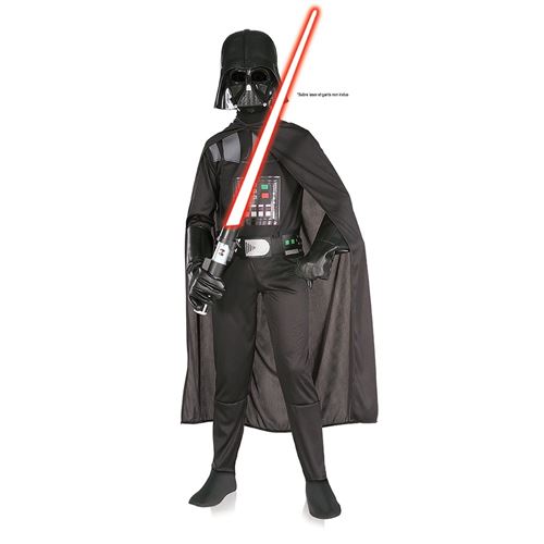 Déguisement Dark Vador Classique Garçon 5/6 Ans Noir St-641066m 5/6 ANS - Coloris : NoirST-641066M
