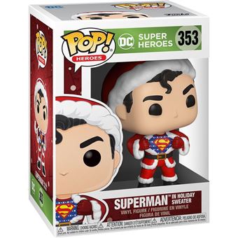 Figurine POP DC Holiday Superman with Sweater