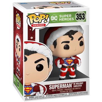 Figurine POP DC Holiday Superman with Sweater
