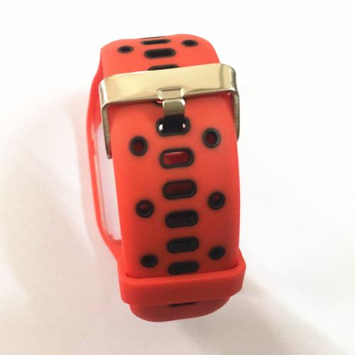 Bracelet en silicone pour TomTom Spark Runner 2/3 Golfer2 - Noir&Rouge