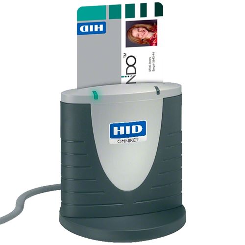 Hide identiteit omnikey 3121 usb 2.0 interieur grijze smartcardlezer (r31210320320-01) verstopte bedrijf