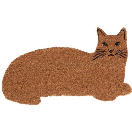 Esschert Design - Paillasson en fibre de coco Chat