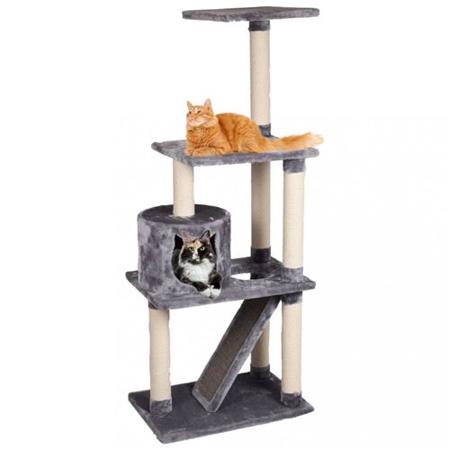 Arbre a chat FORZA gris. 60 x 40 x 151.5 cm de hauteur.