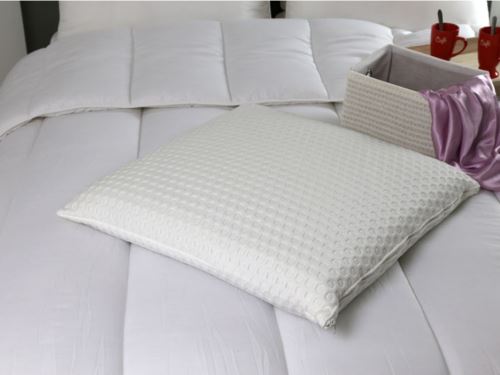 Oreiller DODO FRESH - mousse mémoire de forme effet rafraîchissant - 60*60cm