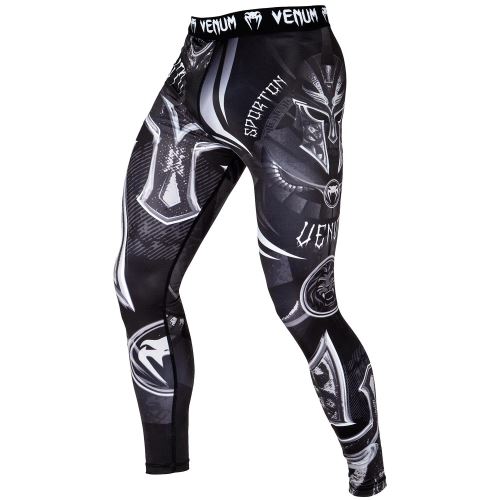 Pantalon de compression Venum Gladiator-S-Noir-S--S-Noir--------------Noir-