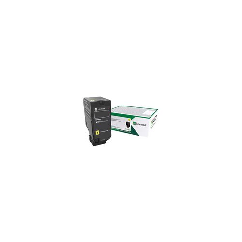 Lexmark 73B20Y0 Toner laser 15000pages Jaune cartouche toner et laser - Cartouches toner et laser (Toner laser, 15000 pages, Jaune, 1 pièce(s))