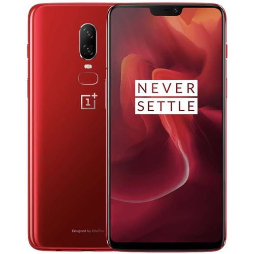 OnePlus 6 - Double Sim - 128Go, 8Go RAM - Rouge