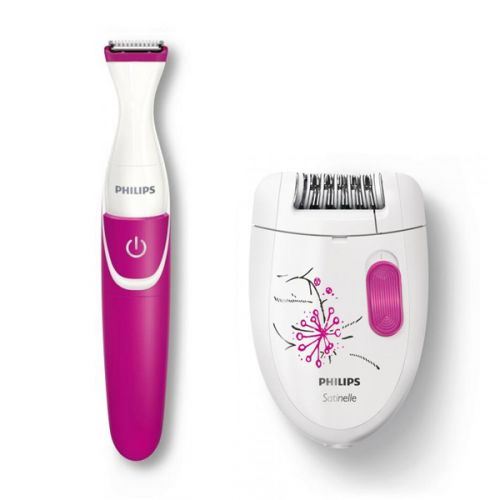 Épilateur électrique Hp6548/01 Philips Violet Blanc
