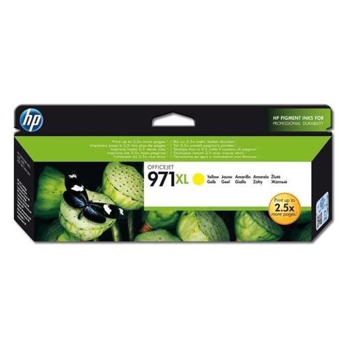 HP 971XL - hoog rendement - geel - origineel - inktcartridge
