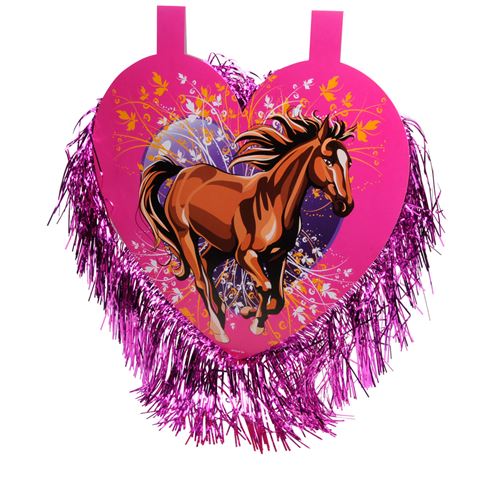 Décoration de chaise chevaux