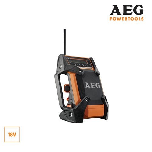 Radio De Chantier Aeg 12V-18V Dab+ Usb Sans Batterie Ni Chargeur Br 1218C-0