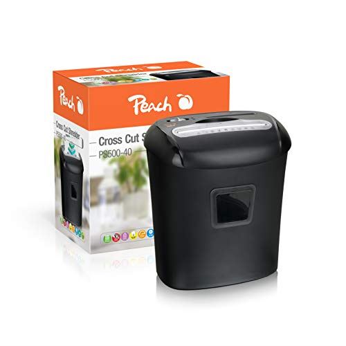 Peach PS500-40 paper shredder Cross shredding 68 dB Black