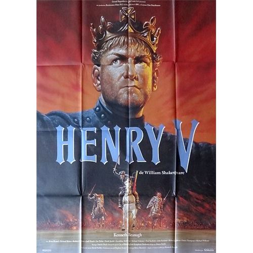 Henry V AFFICHE CINEMA ORIGINALE