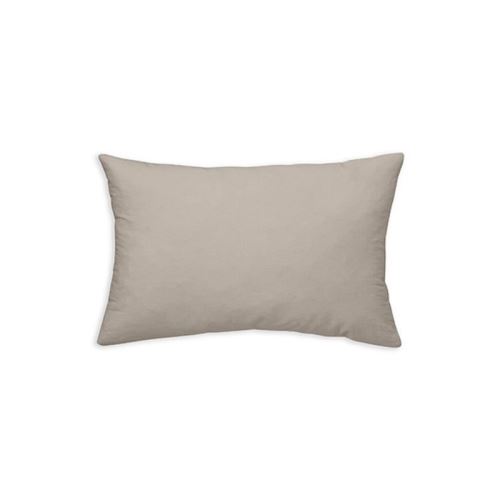 TODAY Coussin déhoussable 100% coton - 30 x 50 cm - Beige mastic
