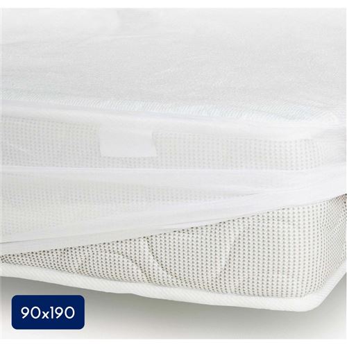 Protege matelas coton/polyester impermeabilise