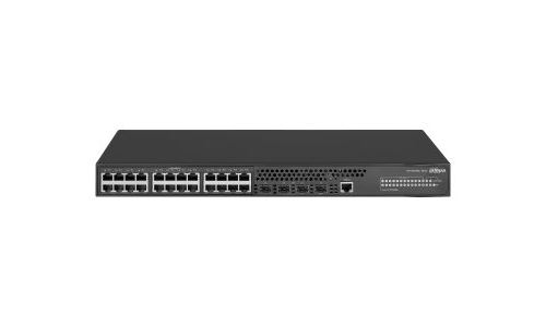 Dahua AS4300 Series DH-AS4300-24GT4GF - Commutateur - C2+ - Géré - 24 x 10/100/1000 + 4 x 100/1000 SFP (liaison montante) - de bureau, Montable sur rack