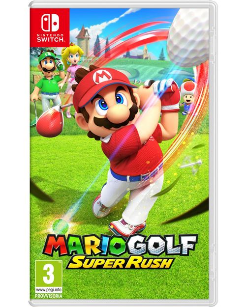 Nintendo Mario Golf: Super Rush Standard Anglais, Italien Nintendo Switch