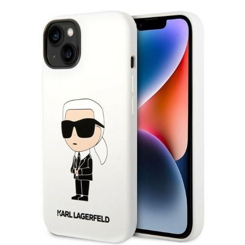 Karl Lagerfeld Blanc Étui Pour Iphone 14 Plus, Ikonik - Neuf - Image 3