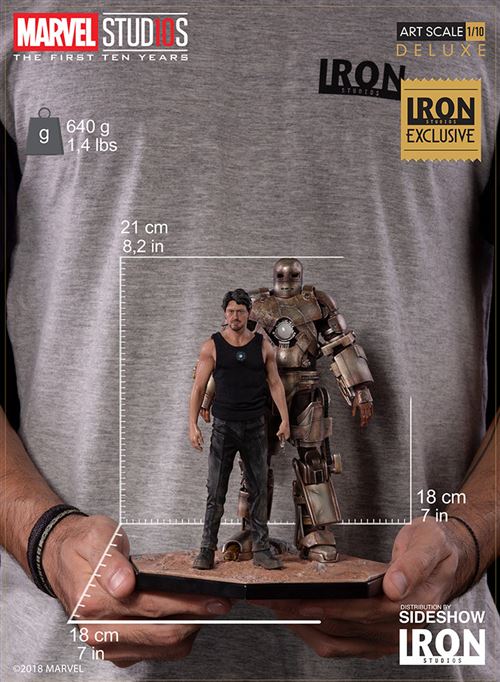 Figurine Iron Man, 1 unité – Marvel : Cadeaux pour tout petits