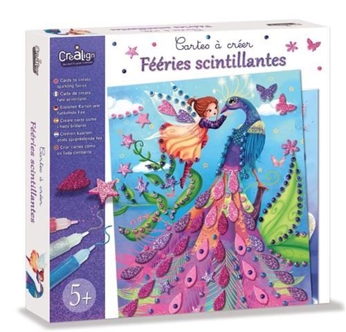 Coffret Cartes A Creer - Feeries Scintillantes