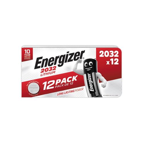 Non Communiqué Pile Bouton Cr 2032 Lithium Energizer 240 Mah 3 V 1