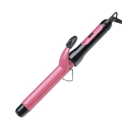 Fer &agrave; Boucler Cheveux 60W en C&eacute;ramique Tourmaline avec Chauffage Constant Rose