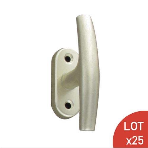 Bouton de fenêtre champagne 7X70 mm LOT DE 25