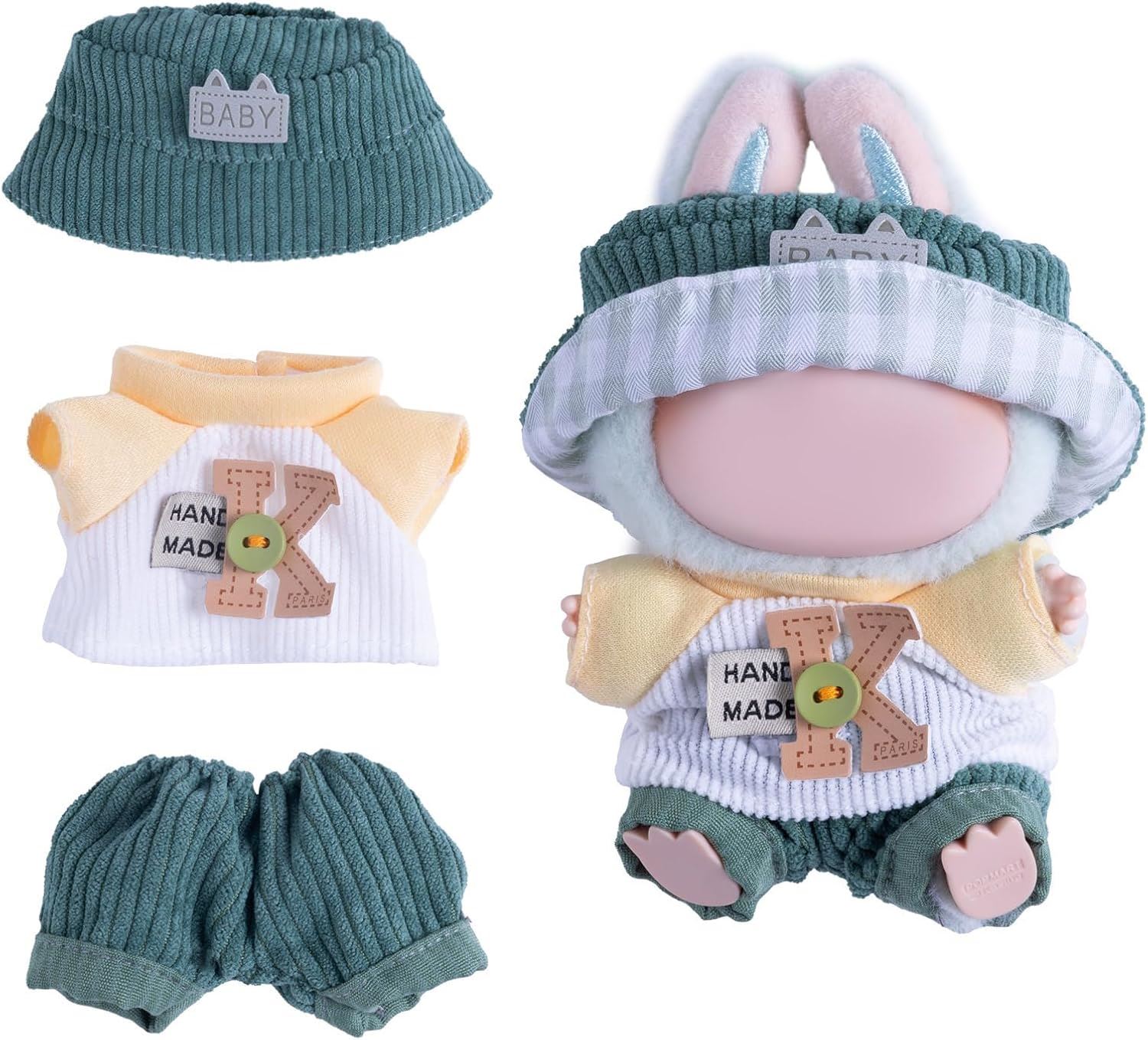 Tenue De Poupée Lbb 3.0 17cm – Ensemble De Vêtements En Coton, Doux, Lavable – Pour Peluche, Cadeau Créatif