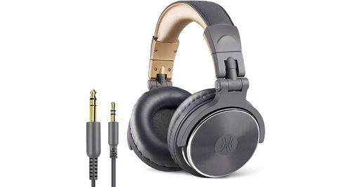 Non Communiqué Gris Oneodio Pro10 Casque Audio Studio Professionnel, Casque Filaire, Casque De Monitoring,