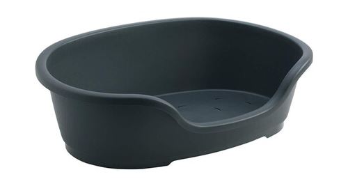 Comparer les prix de Flamingo pet bed domus panier pour chien noir 70/80 cm
