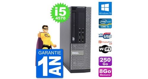 Pc dell 9020 sff intel core i5-4570 ram 8go disque dur 250go windows 10 wifi