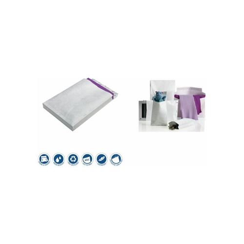 Tyvek Pochettes d'expédition à soufflet B4, sans fenêtre,