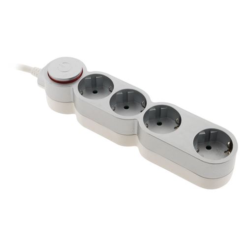 Zenitech Gris Multiprise Schuko 4X16a - Image 2
