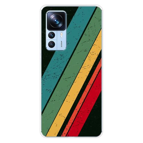 Coque en silicone imprimée compatible Xiaomi Mi 12T Mi 12T Pro Grunge