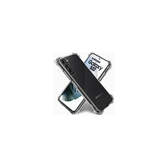 Coque pour Samsung S22 5G - Antichoc Protection Silicone Souple Transparent Phonillico® - 1