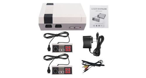 Mini consoles de jeux classiques rétro intégrées 620 vidéo télévision classique l'enfance - multicolore
