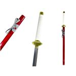 NARUTO - Réplique Katana Lame Bois - SASUKE White Edition (SUPPORT INCLUS)  ARME FICTIVE - Cdiscount Jeux - Jouets