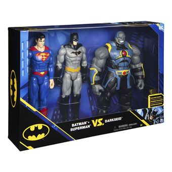 Pack 3 Moyenne Figurines 30 Cm Batman Superman Darkseid