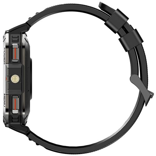Montre Connectée Homme Appel Bluetooth Avec Lampe De Poche Led