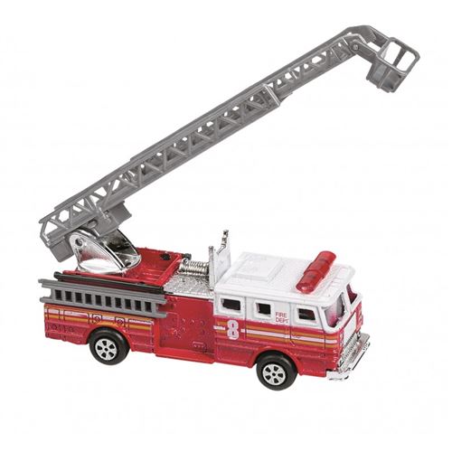 IMPEXIT - Taille Crayon Metal Camion Pompier 3/3/9,5 cm