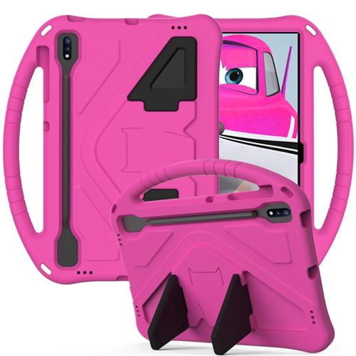 GENERIQUE - Coque de protection pour Samsung Galaxy Tab S7 FE / Tab S7 Plus - TPU - EVA - Rose - Image 2