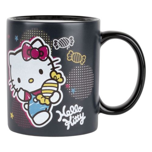 Non Communiqué Noir Hello Kitty - Mug Effet Thermique Hello Kitty Candies 320 Ml